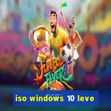 iso windows 10 leve